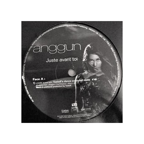 Anggun - Juste Avant Toi - Maxi Vinyl 12 inches - Promo - Variété Française
