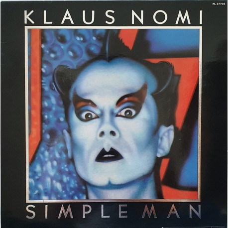 Klaus Nomi - Simple Man - LP Vinyl Album 1982 - New Wave Synth Pop Disco