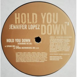 Jennifer Lopez - Hold You Down - Maxi Vnyl 12 inches - Female Pop Hip Hop Latin