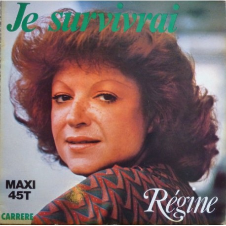 Regine - Je Survivrai - Maxi Vinyl 12 inches - Disco Music
