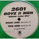 Boyz II Men ‎- Water Runs Dry - Maxi Vinyl 12 inches Promo Coloured - Boys Band - RnB Swing