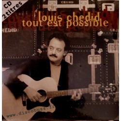 Louis Chedid - Tout Est Possible - CD Single Cardsleeve - Variété Française