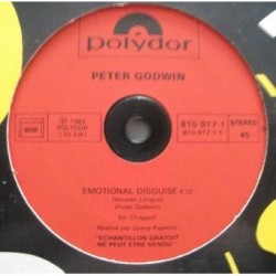 Peter Godwin - Emotional Disguise - Maxi Vinyl 12 inches Promo - Synth Pop Music