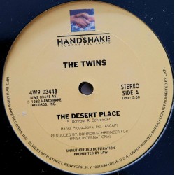 The Twins - The Desert Place - Maxi Vinyl 12 inches - Synth Pop Music