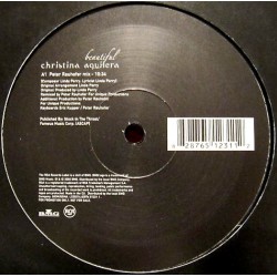 Christina Aguilera - Beautiful Maxi Vinyl 12 inches Promo - House Pop Music