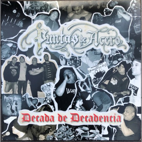Puntas De Acero - Decada De Decadencia - LP Vinyl Album - Oi Punk
