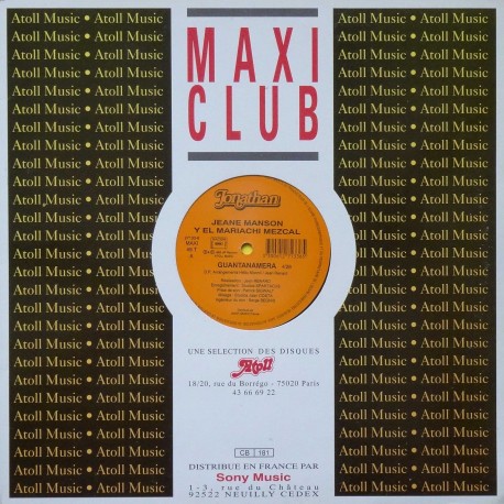 Jeane Manson Y El Mariachi Mezcal - Guantanamera - Maxi Vinyl 12 inches - Latin Music