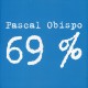 Pascal Obispo - 69 % - Maxi Vinyl 12 inches - Promo - Chanson Française