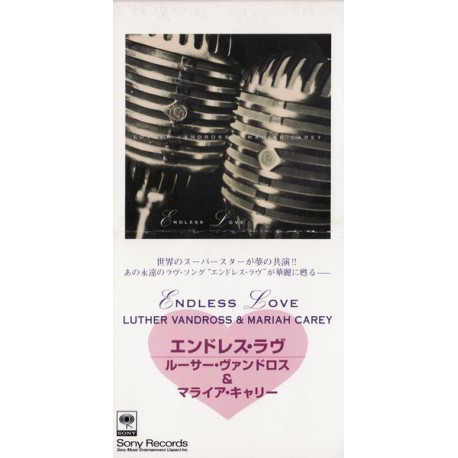 Luther Vandross & Mariah Carey - Endless Love - Mini CD Single 3 inches Japan - Vocal Pop