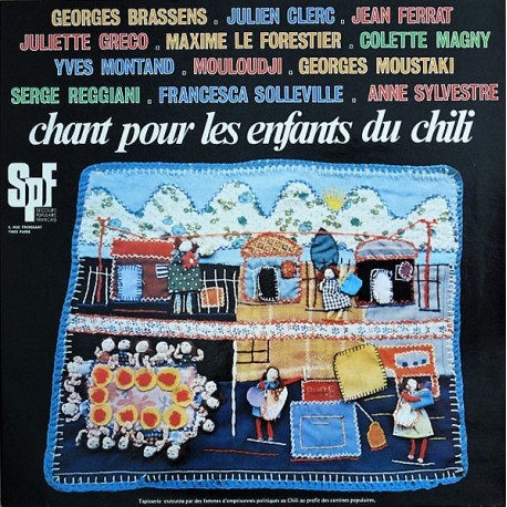 Chant Pour Les Enfants Du Chili - LP Vinyl Album - Compilation - World Music
