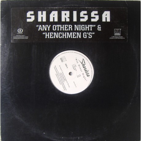 Sharissa - Any Other Night - Henchmen G's - Maxi Vinyl 12 inches - Rn'B Swing