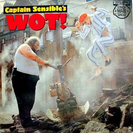Captain Sensible - Wot! - Maxi Vinyl 12 inches - New Wave Rock