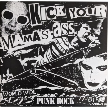 Kick Your Mama's Ass - LP Vinyl Album - Compilation - Punk Rock