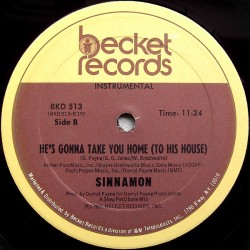 Sinnamon - He's Gonna Take You Home (To His House) - Maxi Vinyl 12 inches - Maxi Funk Disco