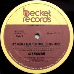 Sinnamon - He's Gonna Take You Home (To His House) - Maxi Vinyl 12 inches - Maxi Funk Disco