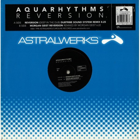 Aquarhythms - Reversion - Maxi Vinyl 12 inches UK - Deep House
