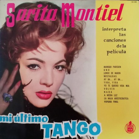 Sarita Montiel - Mi Ultimo Tango - Banda Original De La Pelicula - LP Vinyl Album - Tango