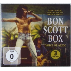 Bon Scott  (AC/DC) -  Bon Scott Box - Double CD Album + DVD - Hard Rock Blues