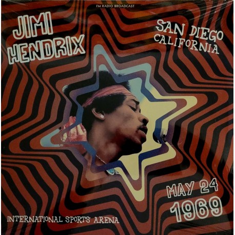 Jimi Hendrix - Live At San Diego International Sports Arena May 24, 1969 - Double LP Vinyl Album - Psychedelic Blues Rock