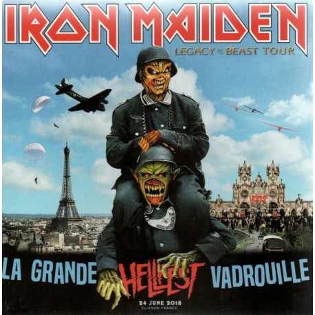 Iron Maiden - The Great Hellfest Stroll 2018 - Double CD Album Digipack - Heavy Metal