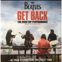 The Beatles - Get Back - The Rooftop Performance - LP Vinyl Album Marbled + Poster - British Pop Music