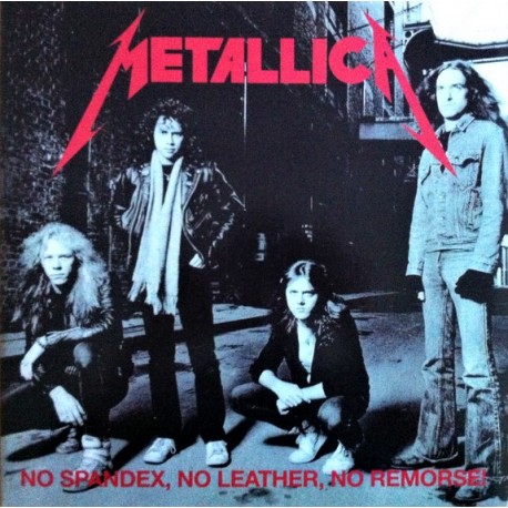 Metallica - No Spandex, No Leather, No Remorse - LP Vinyl Album - Heavy Metal