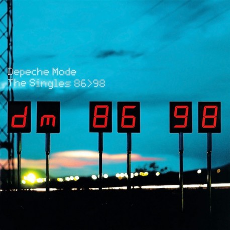 Depeche Mode ‎– The Singles 86-98 - Compilation Gatefold - Double Lp Vinyl - Coloured Blue - New Wave Synth Pop