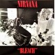 Nirvana - Bleach (Red Letters) - LP Vinyl Albm - Coloured Marbled - Grunge Rock