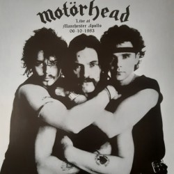 Motörhead - Live At Manchester Apollo 06-10-1983 - LP Vinyl Album - Heavy Metal