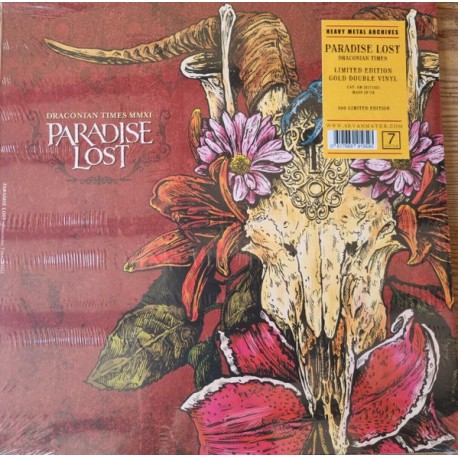 Paradise Lost - Draconian Times MMXI - Double LP Vinyl Album - Gold Edition -Doom Heavy Metal