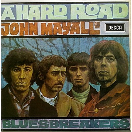 John Mayall And The Bluesbreakers - A Hard Road - LP Vinyl Album Italy - Blues Rock