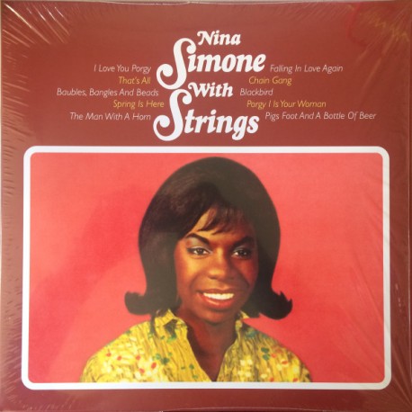 Nina Simone - LP Vinyl Album - Nina Simone With Strings - Soul Music Jazz