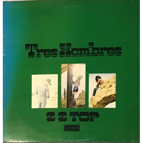 ZZ Top - Tres Hombres - LP Vinyl Album 1973 - 1st press - Blues Rock Music