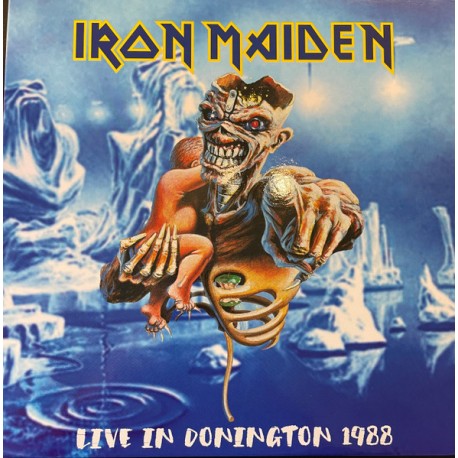 IRON MAIDEN Live at Donington限定 レコード Vinyl Iron Maiden Live In Donington 1988 album LP Heavy Metal BBC FM