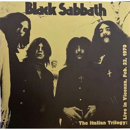 Black Sabbath – The Italian Trilogy - Live In Vicenza, Feb. 22, 1973 - Double LP VinylAlbum - Hard Rock