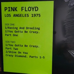 Pink Floyd - Los Angeles 1975 - LP Vinyl Album - Psychedelic Rock