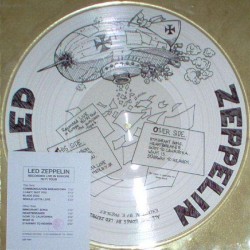 Led Zeppelin - Recorded Live In Europe 70/71 Tour - LP Vinyl Album Picture Disc - Blues Rock