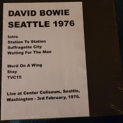 David Bowie - Seattle 1976 - LP Vinyl Album - Glam Rock