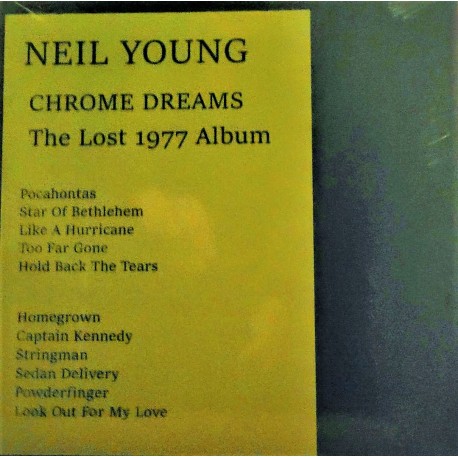 Neil Young - Chrome Dreams The Lost 77 Album - LP Vinyl Album - Folk Rock Music