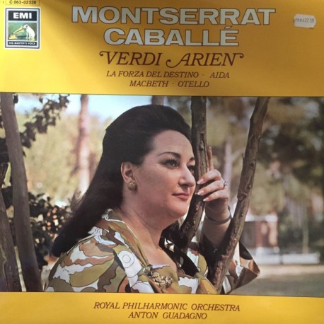 Montserrat Caballé - Verdi Arien - LP Vinyl Album - Classical Opera