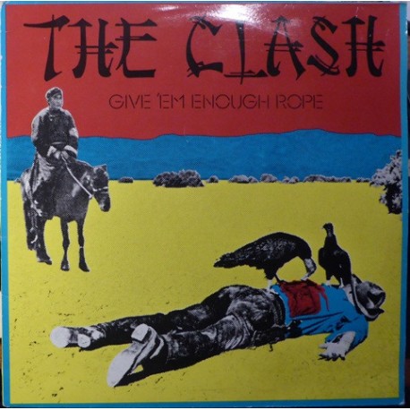 The Clash - Give 'Em Enough Rope - LP Vinyl Album Coloured - Punk Rock