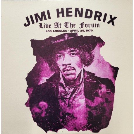 Jimi Hendrix - Live At The Forum Los Angeles - April 25, 1970 - Double LP Vinyl Album Limited - Psychedelic Blues Rock