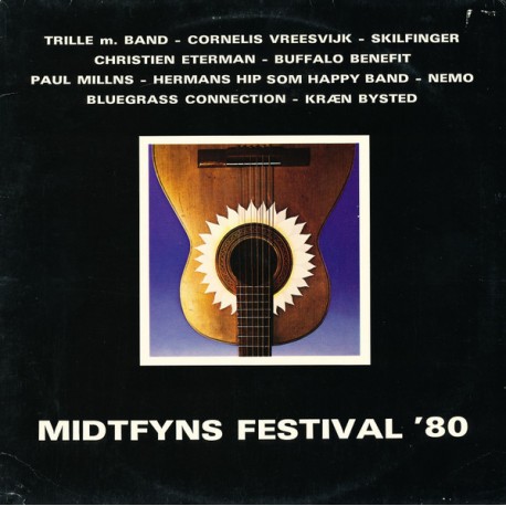 Midtfyns Festival '80 - Compilation - LP Vinyl Album - Pop Rock