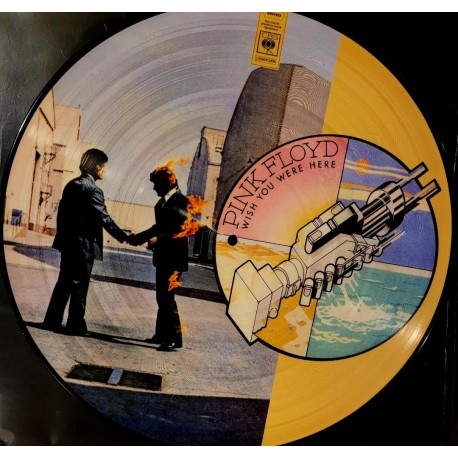 Pink Floyd - Wish You Were Here - LP Vinyl Album - Picture Disc Israël - Psychedelic Rock