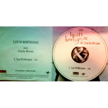 Carla Bruni & Louis Bertignac - Les Frôleuses - CDr Single Promo