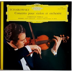 Tchaikovsky - Christian Ferras, Herbert von Karajan - Concerto Pour Violon Et Orchestre - LP Vinyl Album - Classical