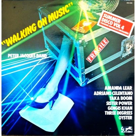 Summer Disco Vol. 4 "Walking On Music" - LP Vinyl Album - Compilation - Disco Music