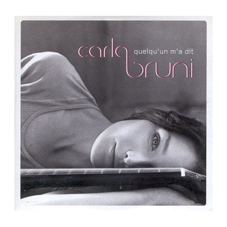 Carla Bruni ‎– Quelqu'Un M'A Dit - CD Single Promo