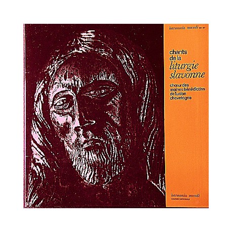 Choeur Des Moines Benedictins De L'Union Chevetogne - Chants De La Liturgie Slavonne - LP Vinyl Album - Medieval