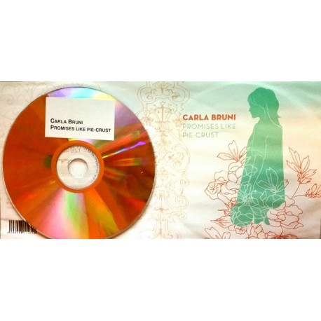 Carla Bruni ‎– Promises Like Pie-Crust - CD Single Promo
